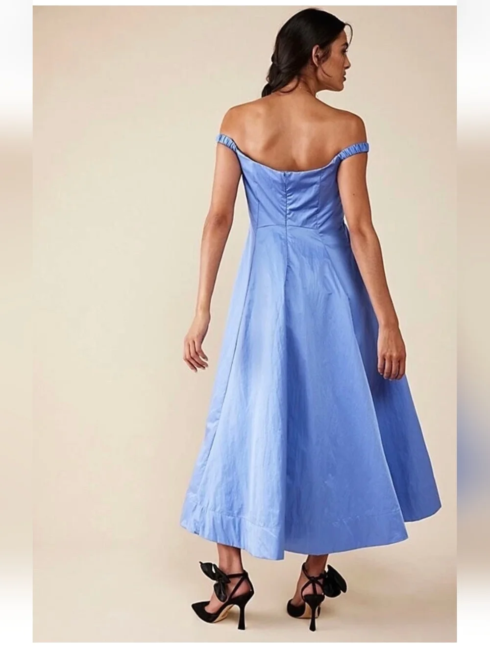 Free People Alinda‎ Womens Midi Dress NWT Special Occasion Fairy Romantic sz 6